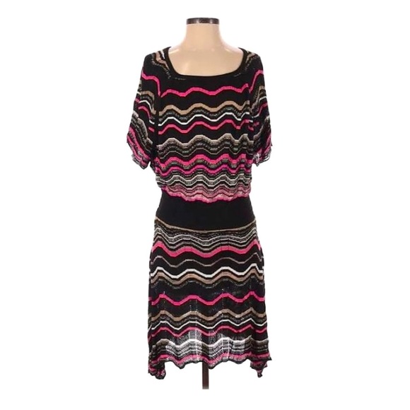CACHE Boho Crochet chevron dress, multicolor - Picture 2 of 16